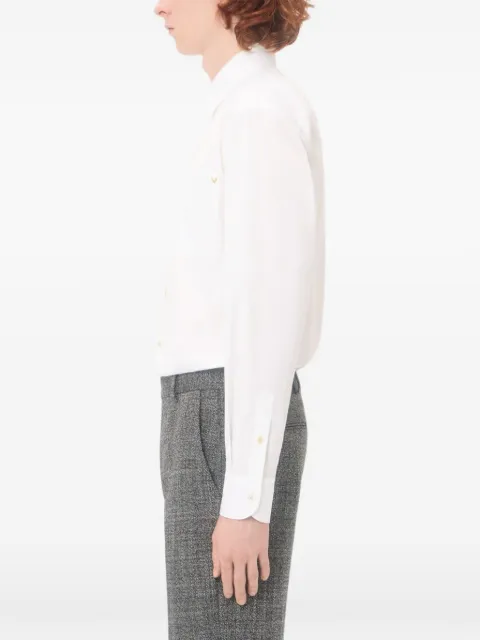 Valentino Garavani Oxford cotton shirt with Vgold