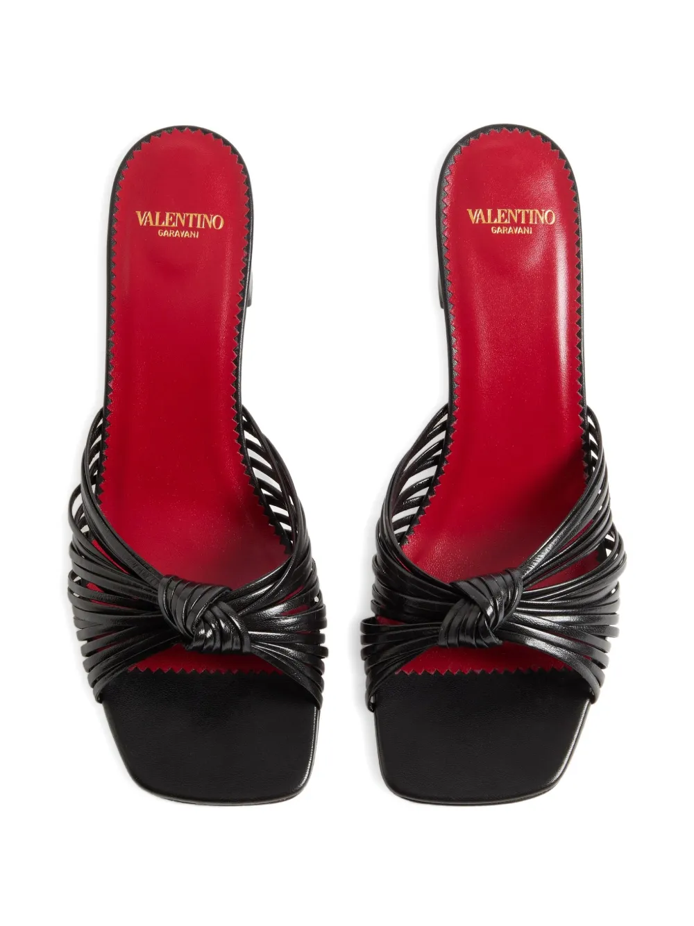 Valentino Garavani Annet sandalen Zwart