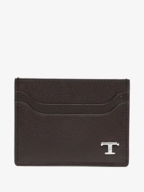 Tod's logo leather cardholder