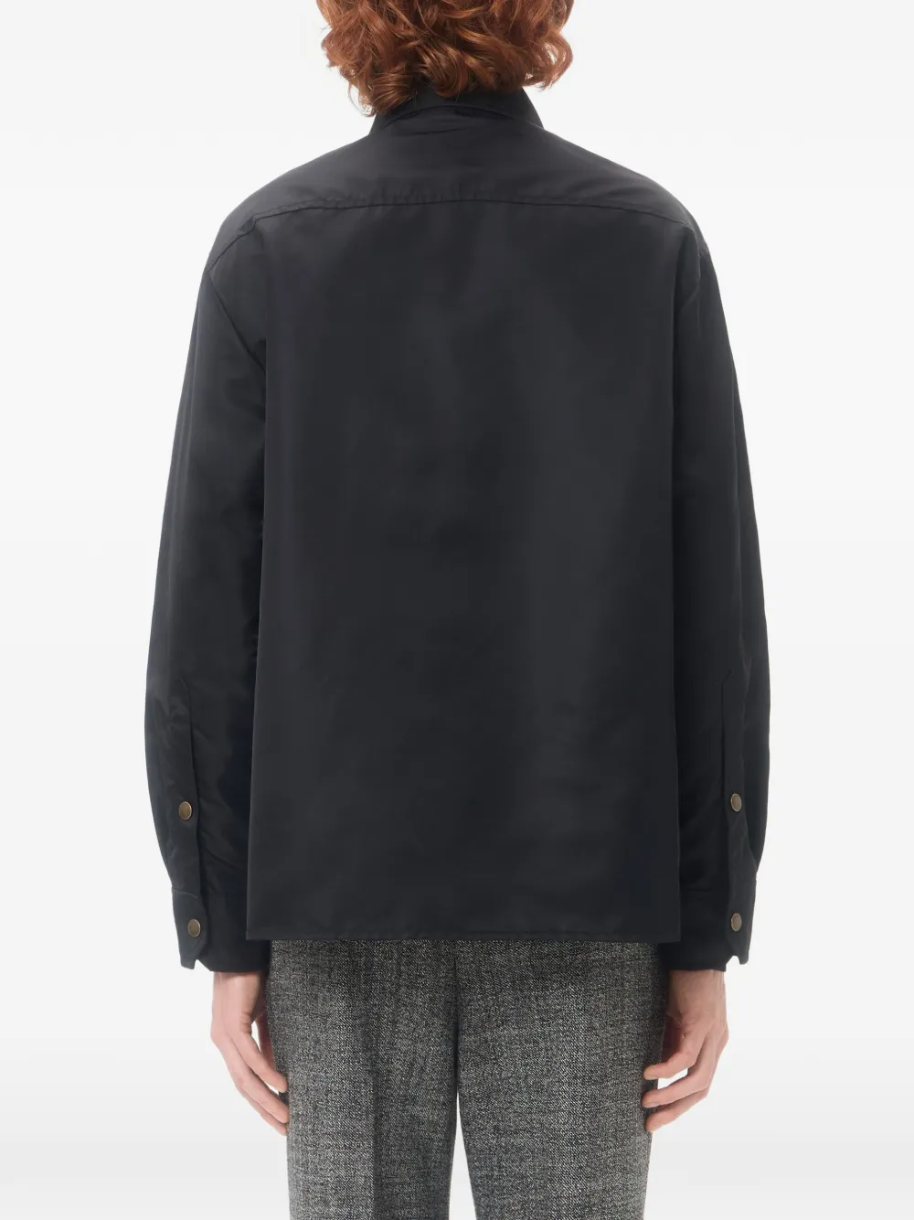 nylon shirt jacket with VGold