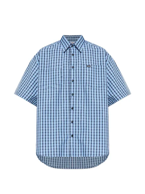VETEMENTS check pocket shirt