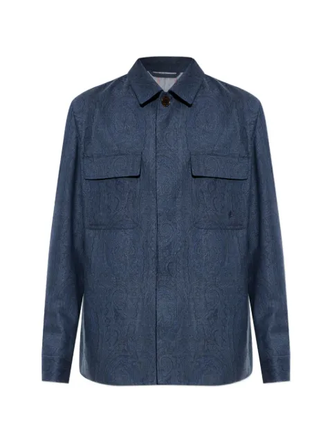 ETRO paisley-pattern overshirt