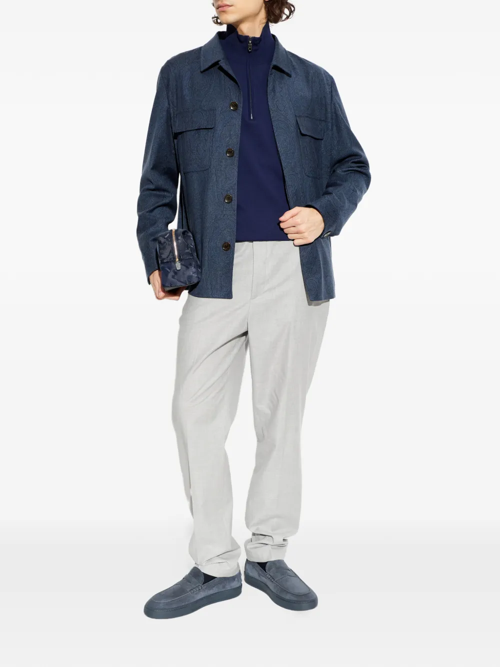 ETRO 페이즐리 패턴 오버셔츠 | 셔츠 재킷 | Image 2