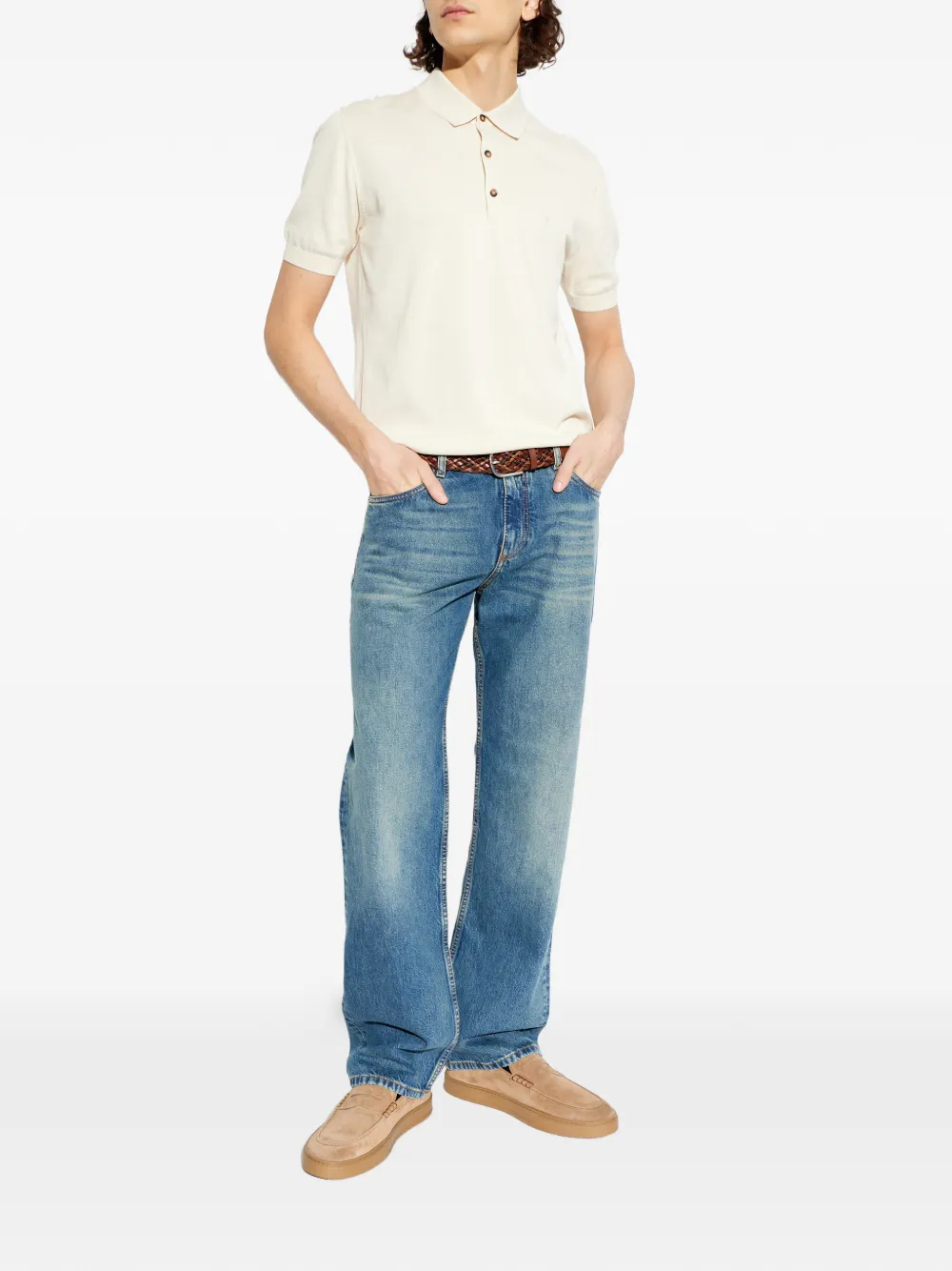 ETRO 로고 아플리케 진 | 레귤러 & 스트레이트 진 | Image 2