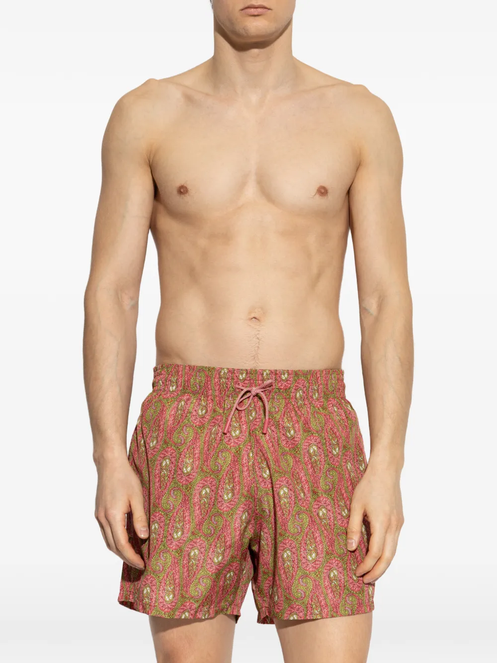 ETRO Zwembroek met paisley-print Roze