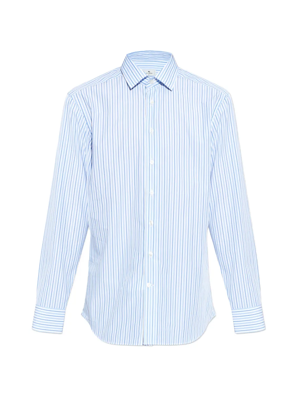 ETRO striped buttoned shirt - Blu