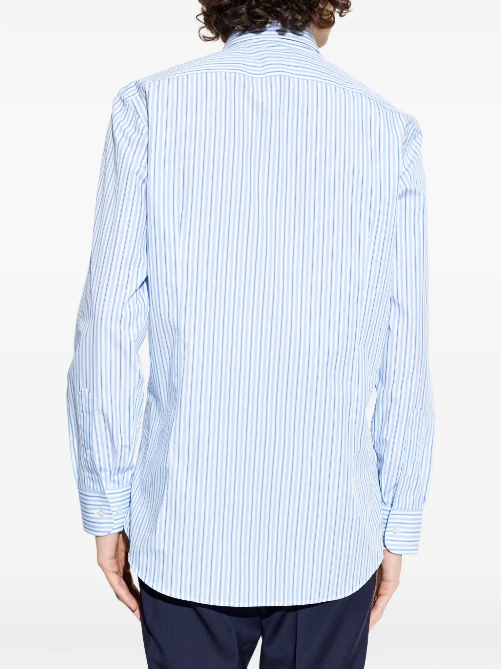 ETRO Gestreept overhemd Blauw