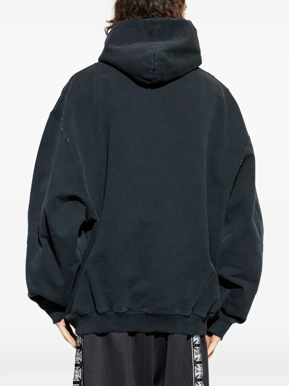 VETEMENTS Hoodie met print Zwart