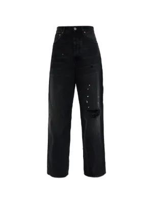 VETEMENTS Distressed Jeans | Blue | FARFETCH CA