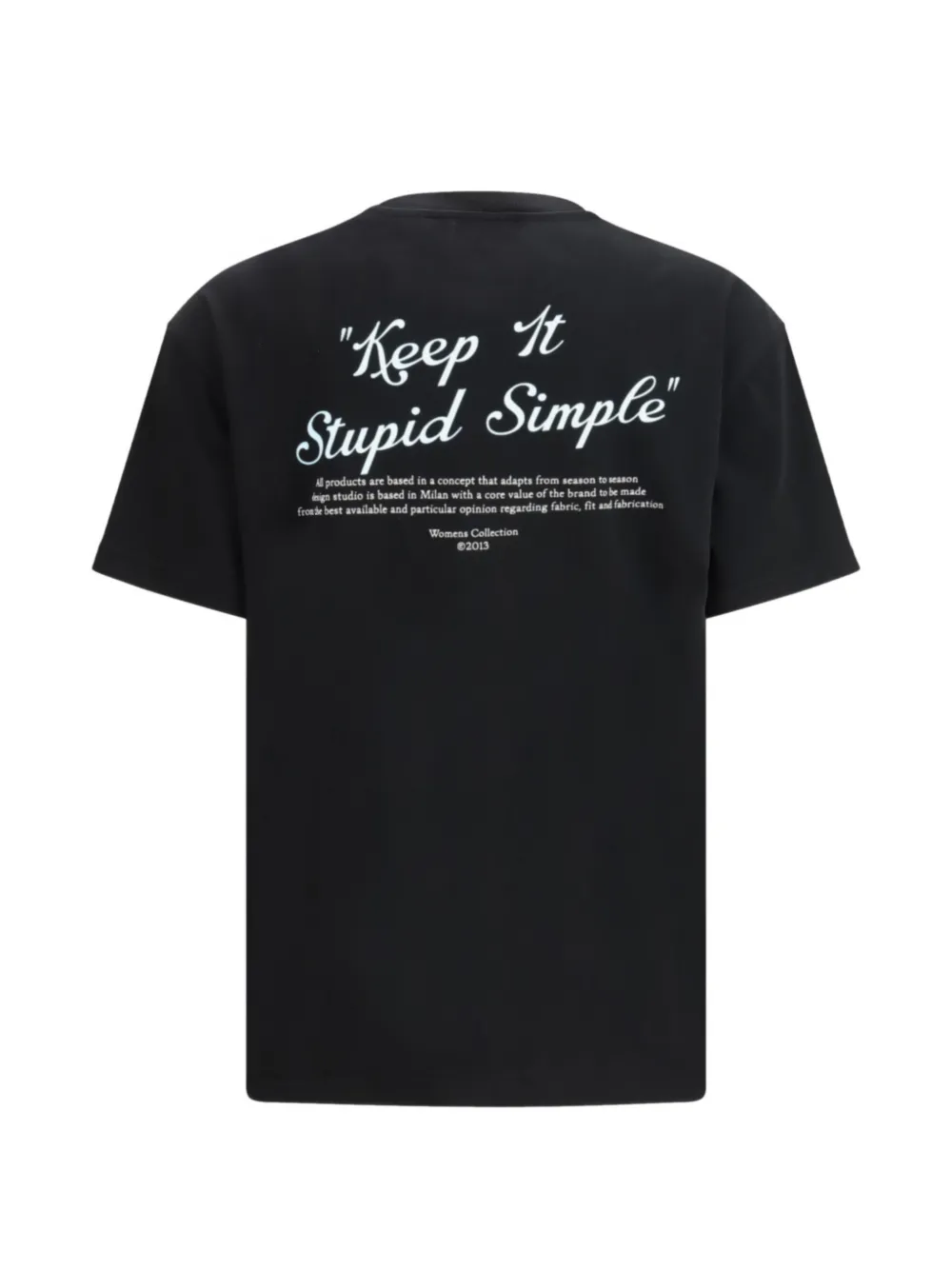  Off-white Slogan-print T-shirt - Black 