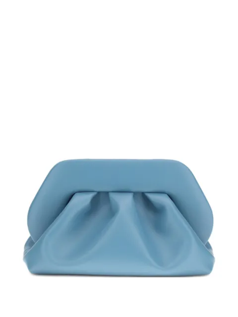 Themoirè medium Bios gathered clutch bag