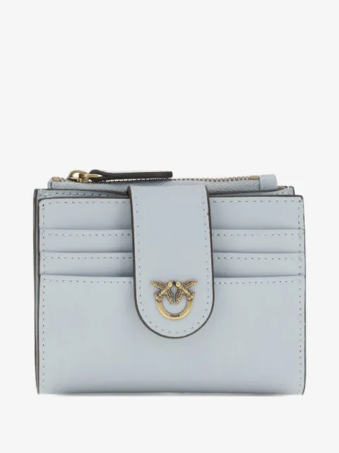 PINKO small smooth leather wallet with logo