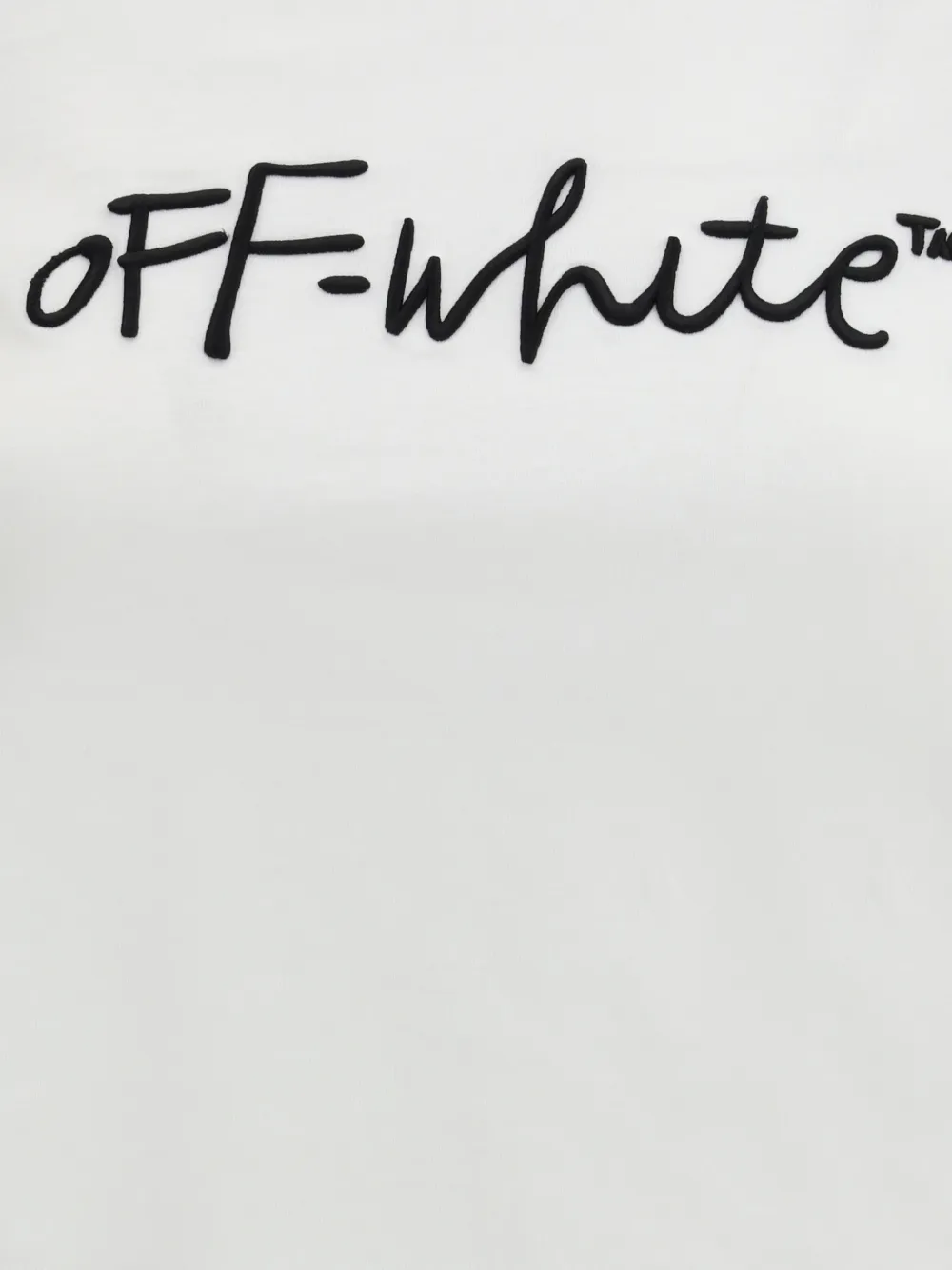  Off-white Embroidered T-shirt 