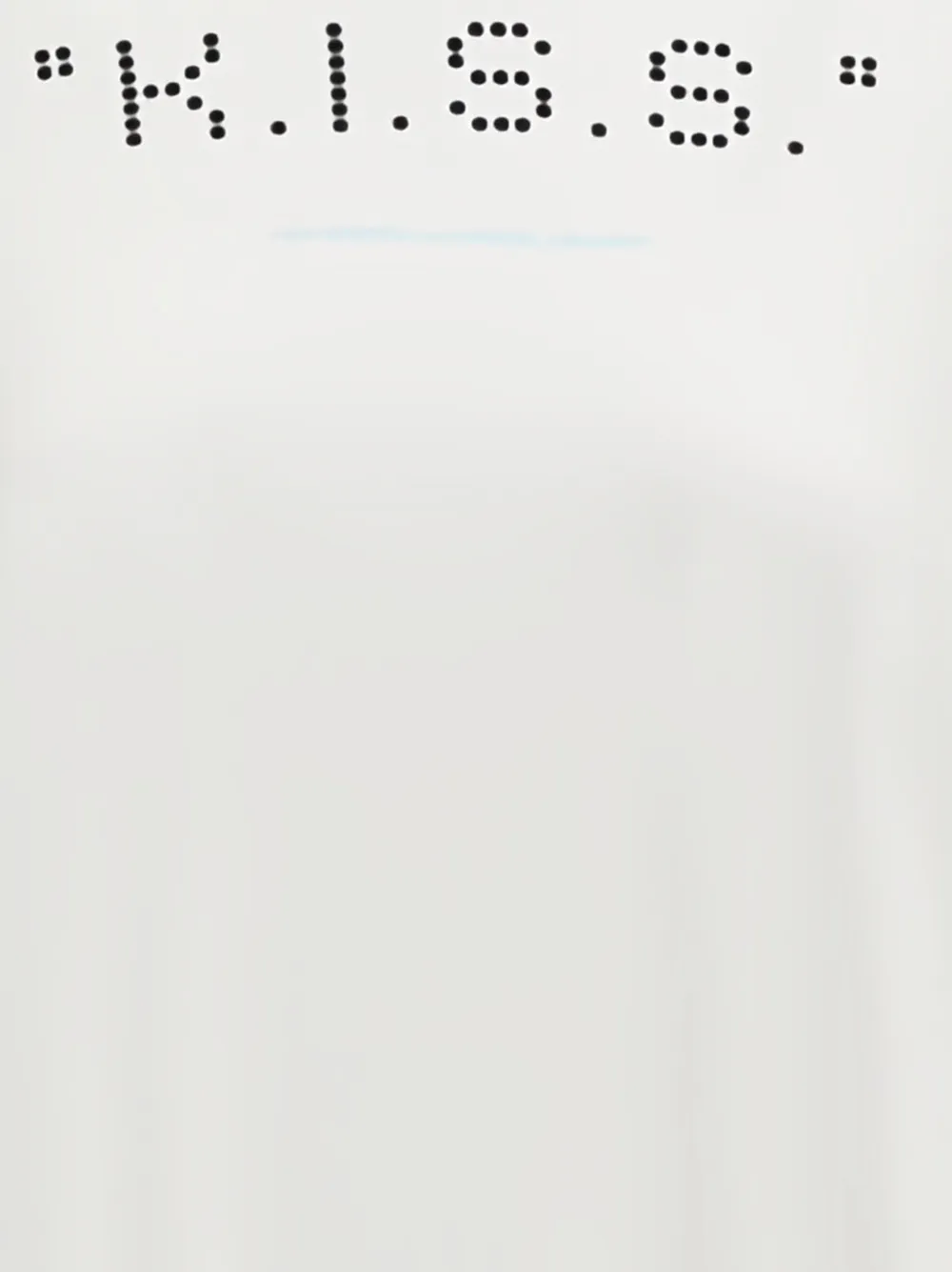 Off-White 크루넥 티셔츠 | 티셔츠 & 저지 | Image 2