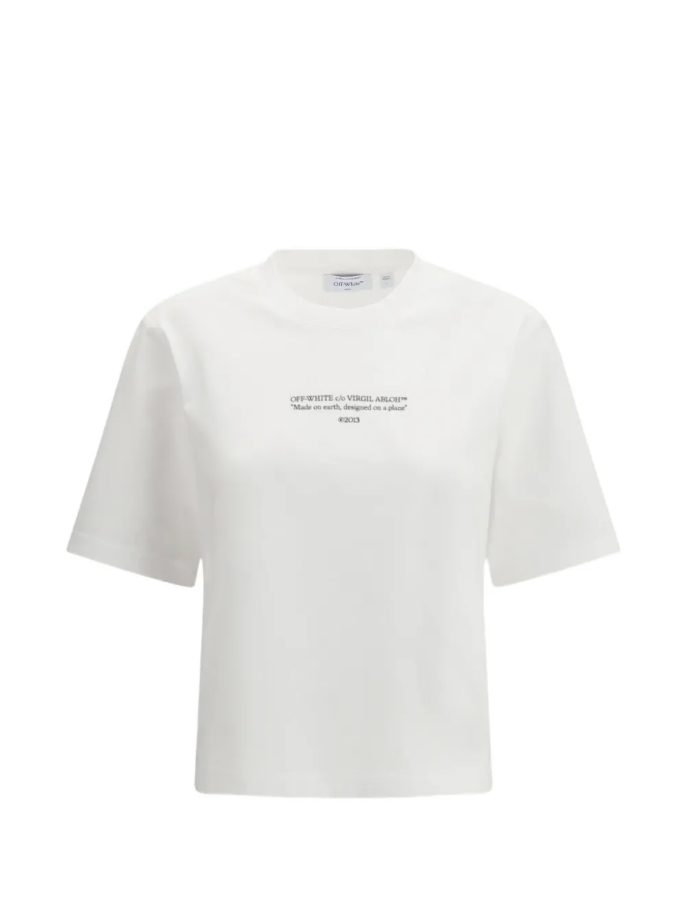 Off-White short-sleeve T-shirt - Bianco