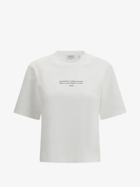 Off-White Camiseta mangas curtas