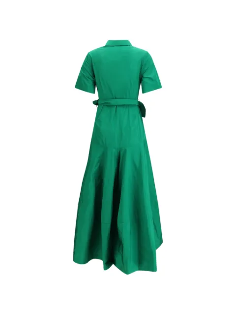 P.A.R.O.S.H. button-fastening belted dress