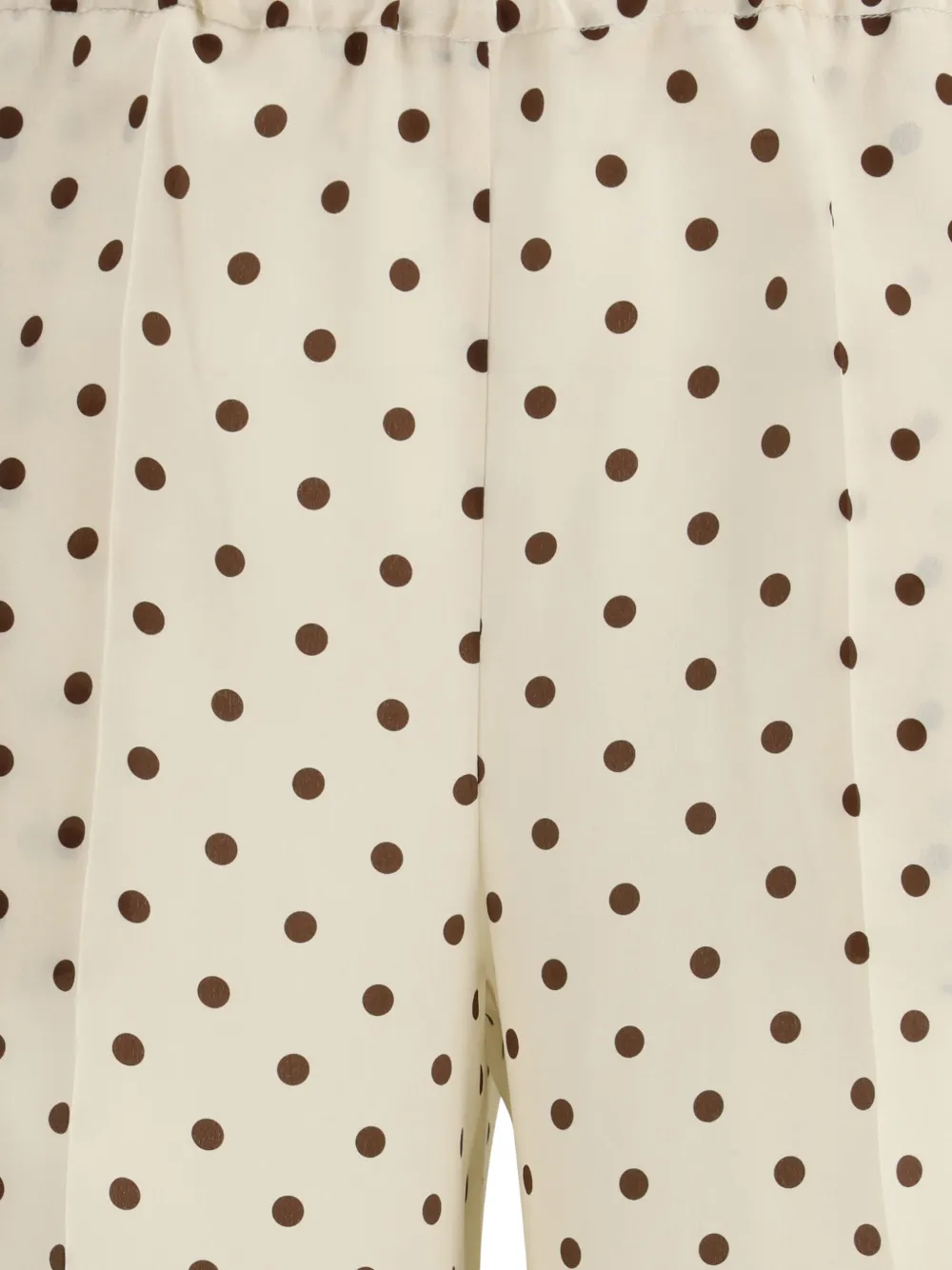  P.a.r.o.s.h. Polka Dot Trousers - Neutrals 