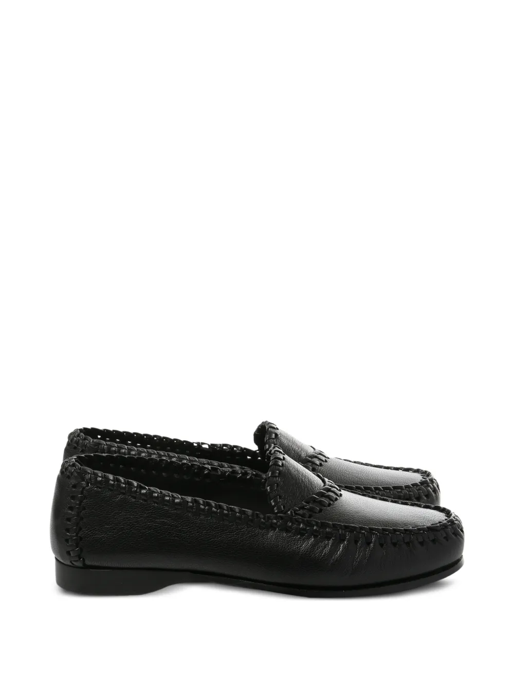 Hereu braided loafers - Nero