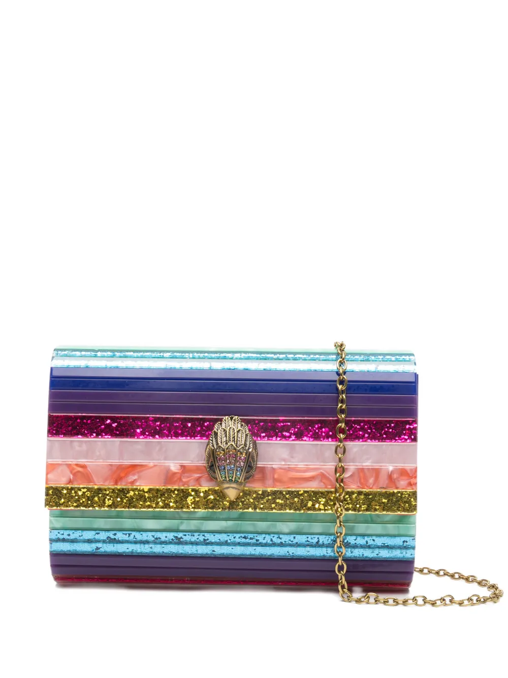 Kurt Geiger London Party Eagle clutch bag - Blu
