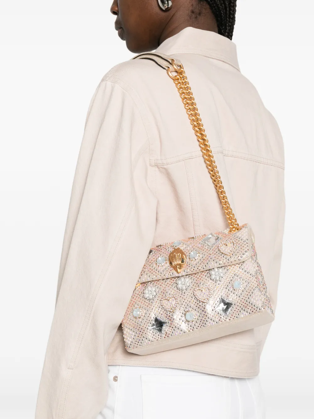 Kensington Embellished Chain Shoulder Bag