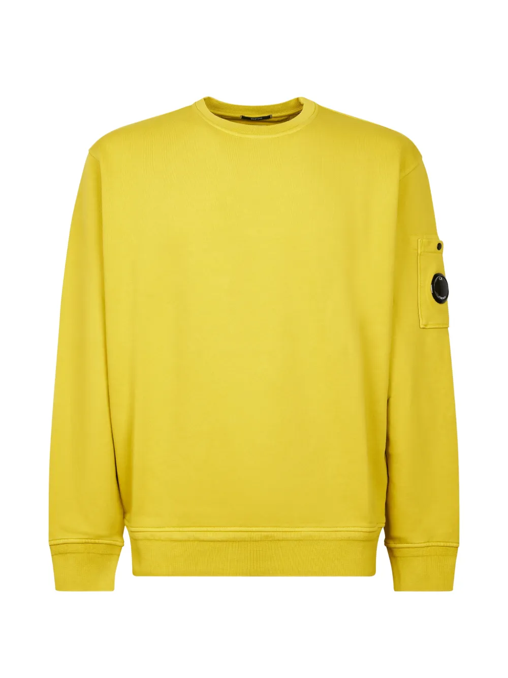 C.P. Company patch-pocket crew-neck sweatshirt - Giallo
