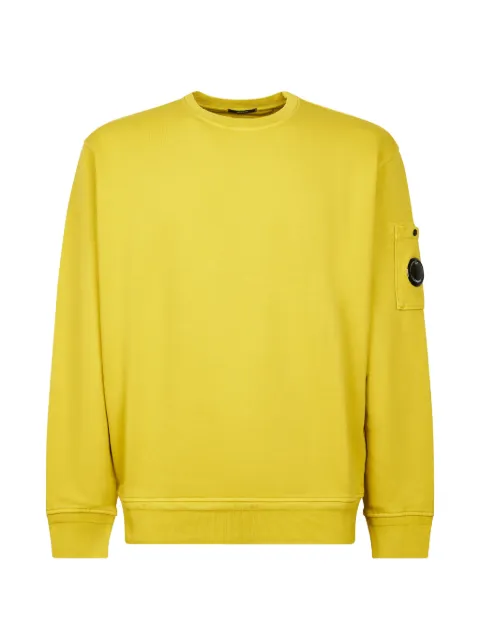 C.P. Company sudadera con bolsillo de parche y cuello redondo