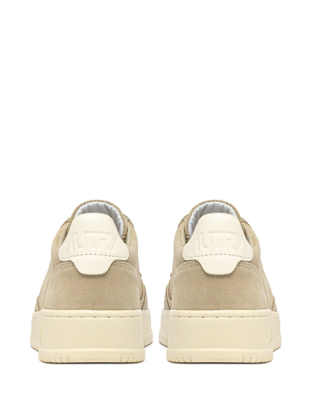 Autry Medalist suède sneakers Beige