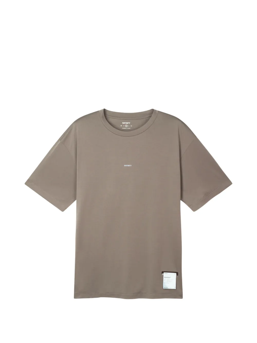 Satisfy ロゴ Tシャツ | ブラウン | Image 1