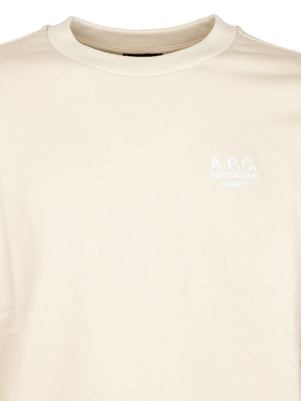  A.p.c. Logo Sweatshirt - Neutrals 