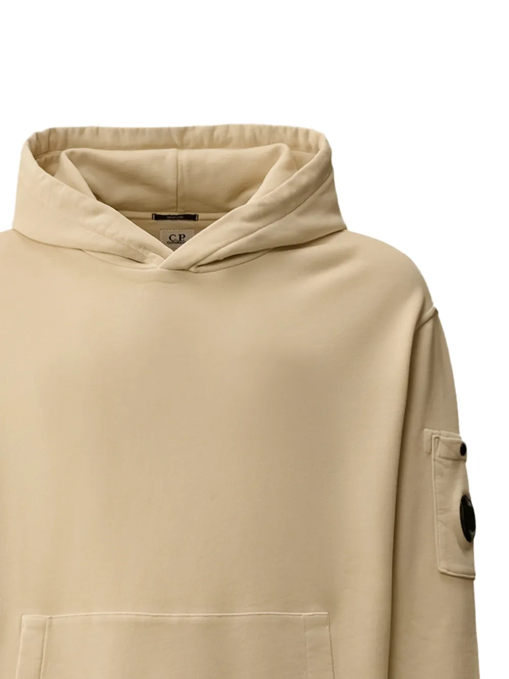 C.P. Company Hoodie met trekkoord Beige