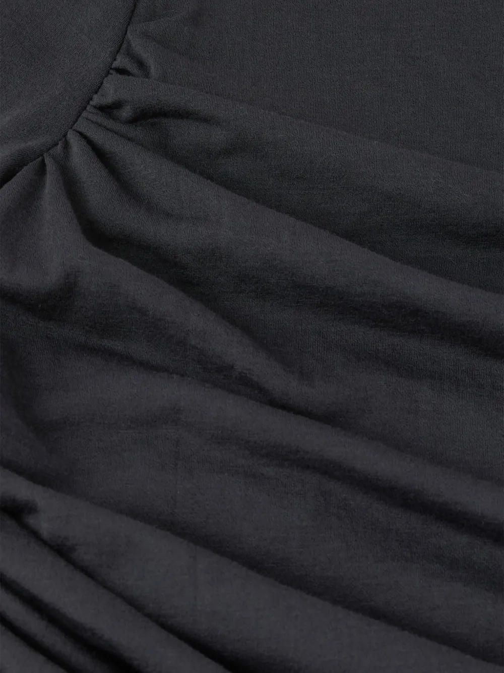 Gaia Draped Boat-Neck Sweater