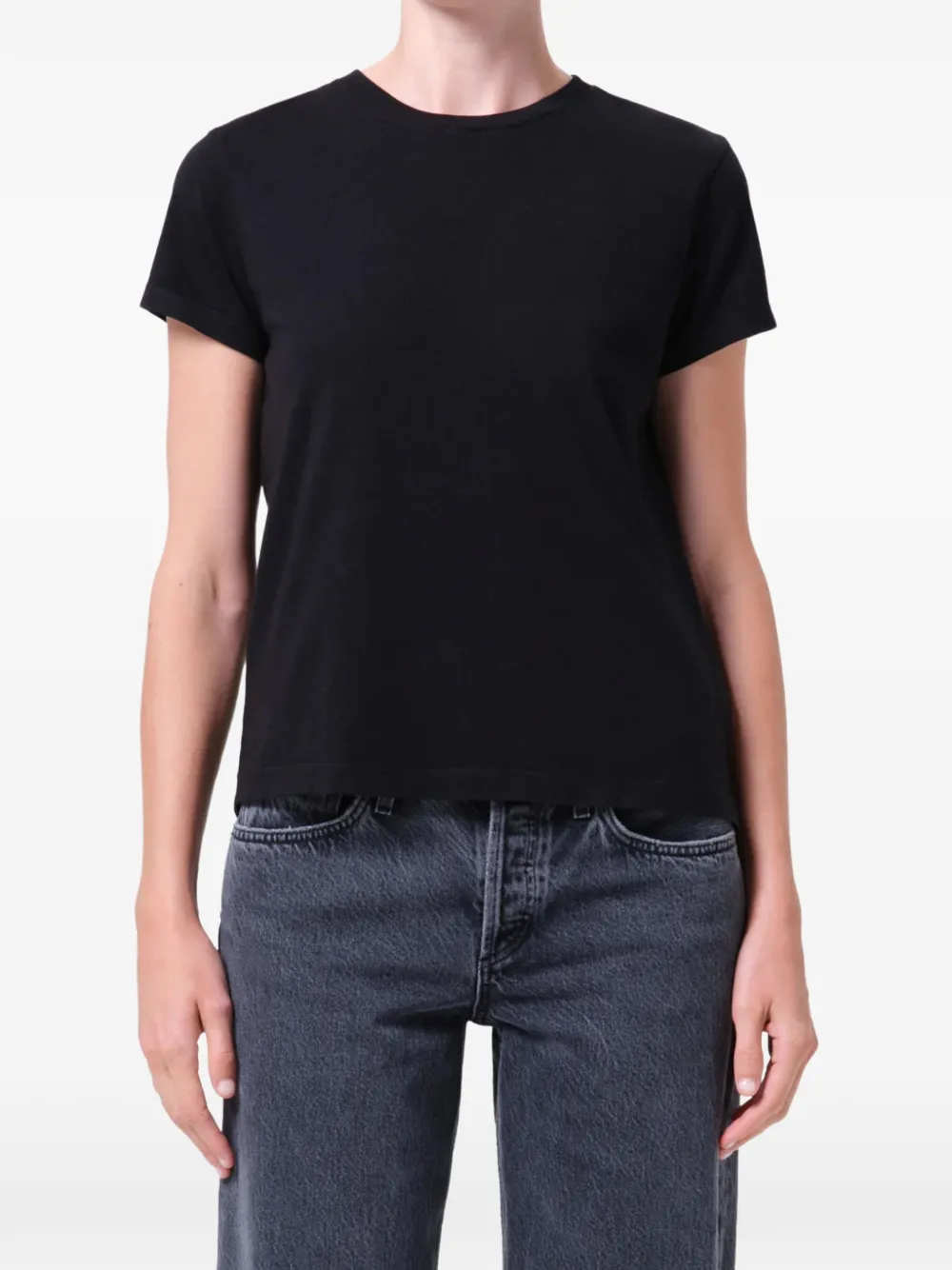 AGOLDE crew-neck T-shirt - Nero