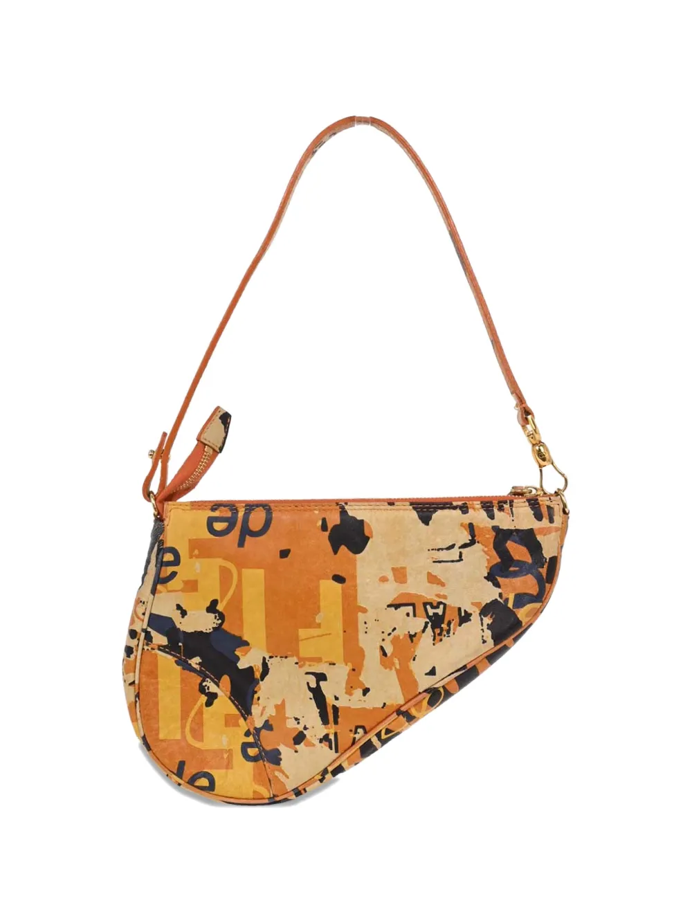 Christian Dior Pre-Owned 2001 saddle handbag - Arancione