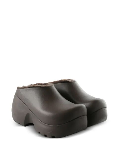 Crocs platform mules