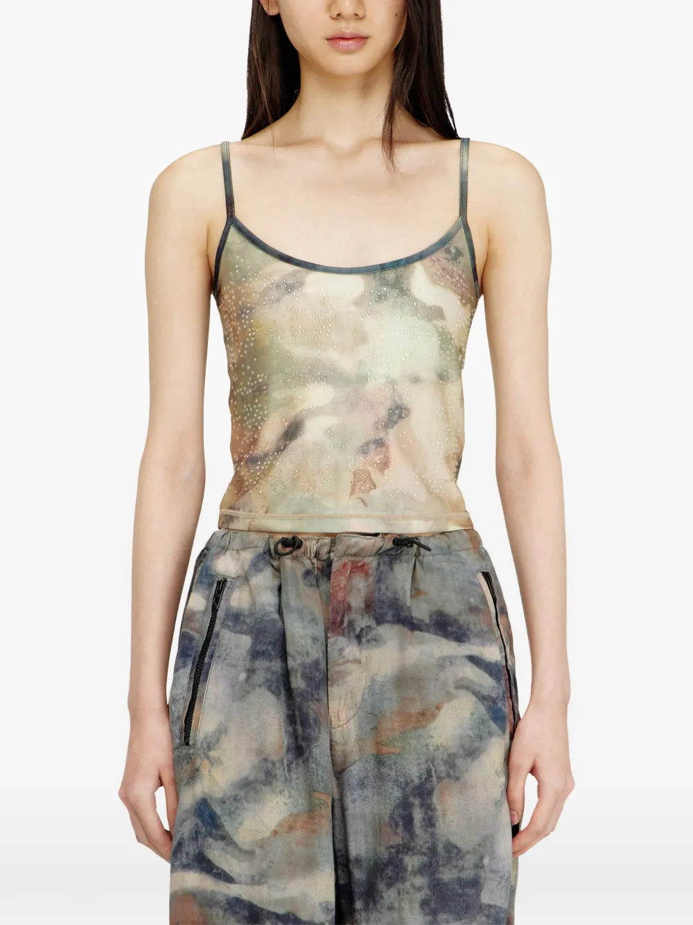 Diesel embellished top - Toni neutri