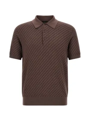 ブリオーニ　BRIONI ポロシャツ　ニット　M L イタリア製　52 最高級 ブリオーニ BRIONI ポロシャツ ニット M L イタリア製 52 最高級