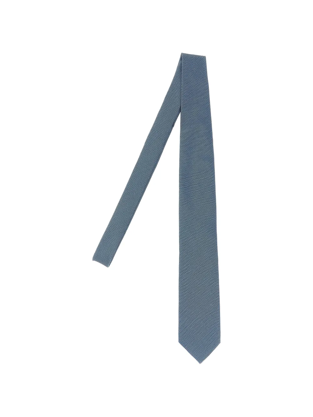 Tom Ford Patterned-jacquard Tie In Blue