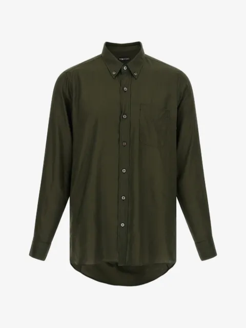 TOM FORD camisa con bolsillo