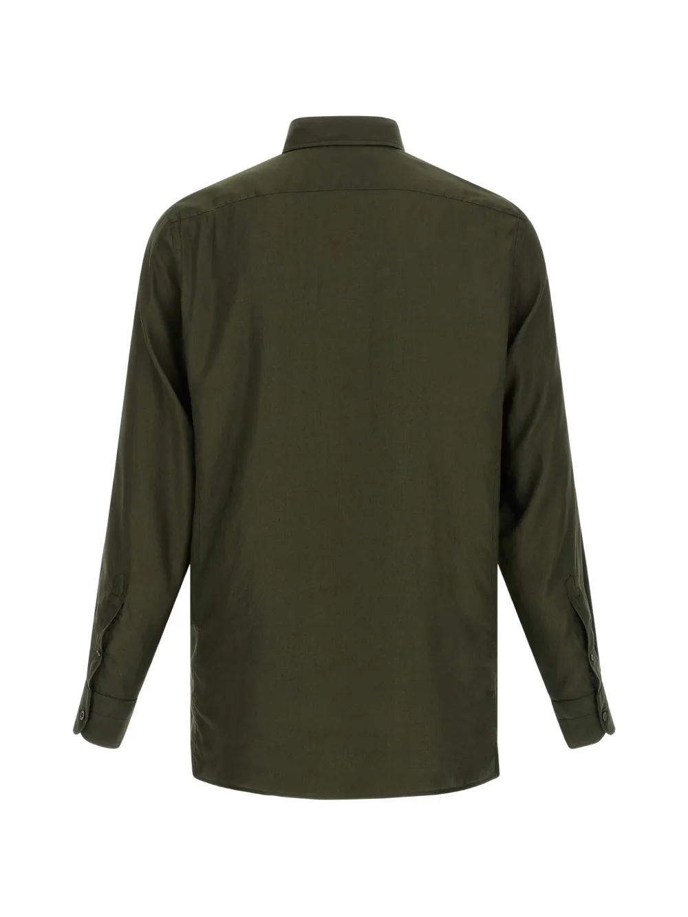 TOM FORD buttoned pocket shirt - Groen