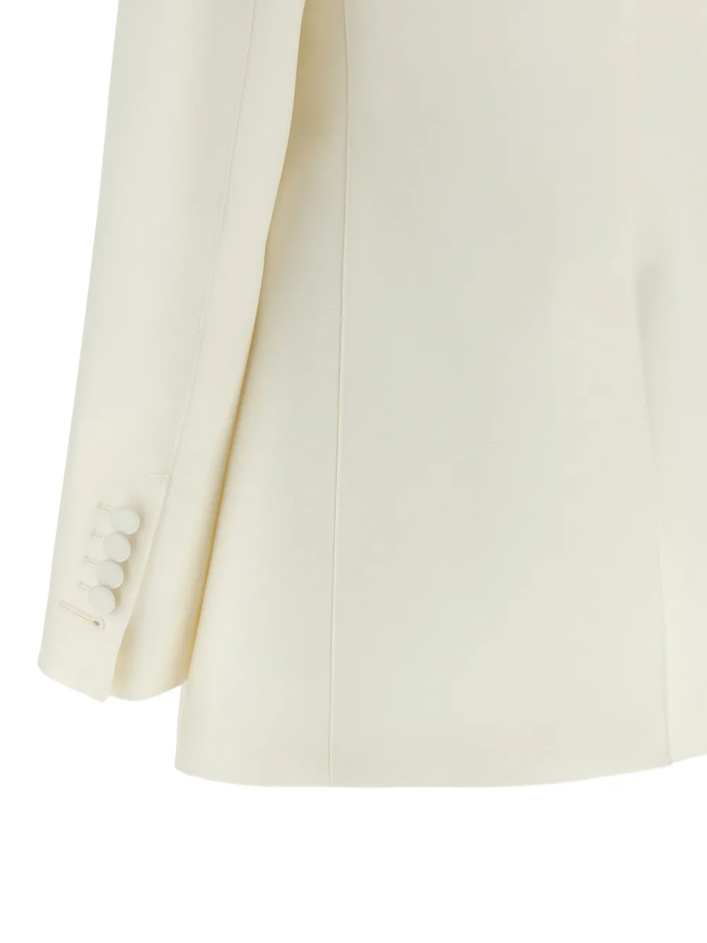 TOM FORD Radzmir blazer met enkele rij knopen Beige