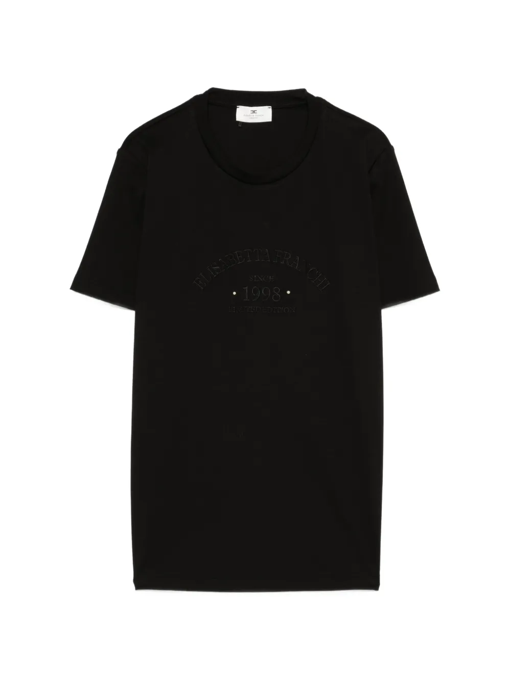Elisabetta Franchi logo T-shirt - Nero