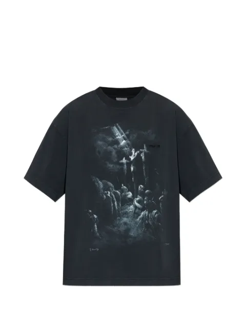 VETEMENTS graphic distressed T-shirt