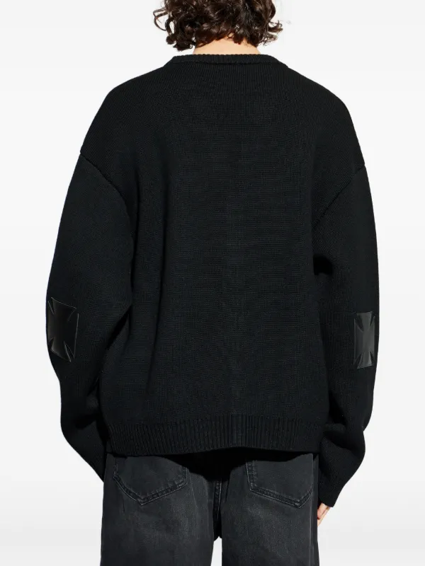 VETEMENTS ボタン カーディガン | ブラック | FARFETCH JP