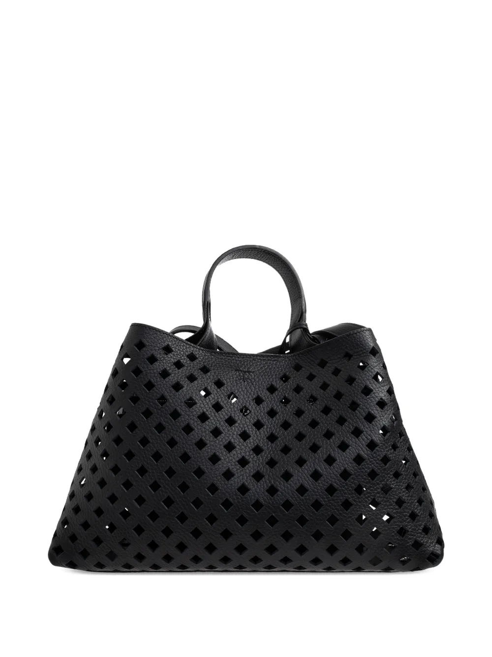  Tod's Micro Apa Perforated-leather Tote Bag - Black 