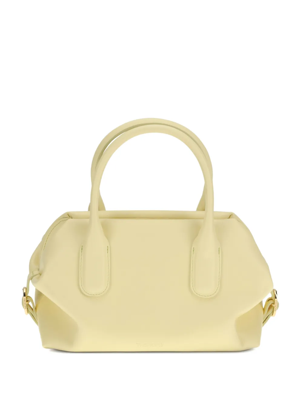 Themoirè small Tallia Trank top-handle tote bag - Toni neutri
