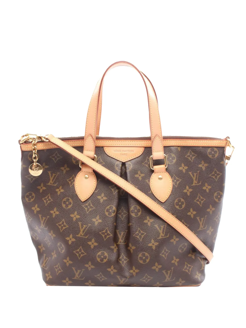 Louis Vuitton Pre-Owned 2012 Monogram Palermo PM satchel - Marrone