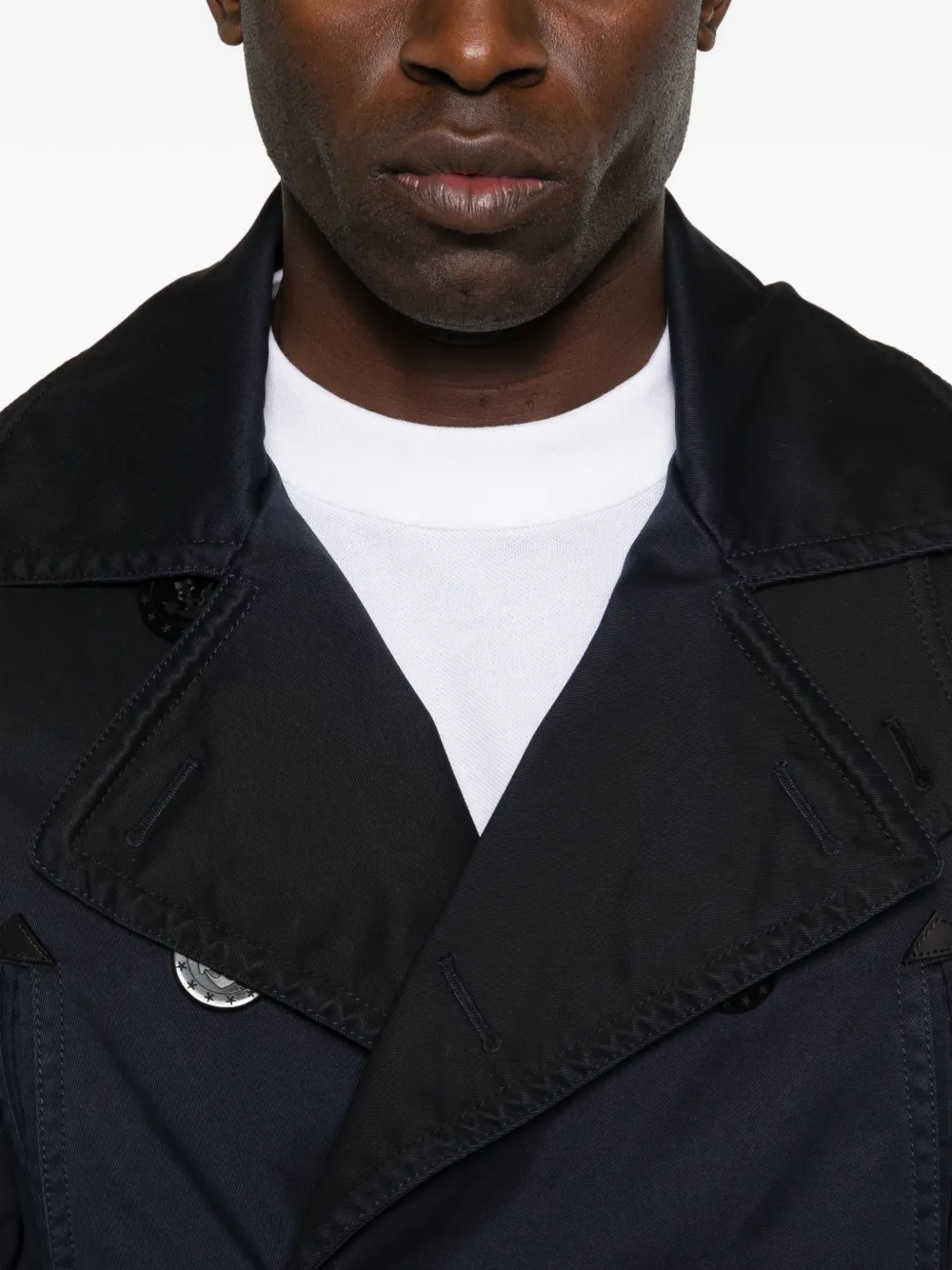 DSQUARED2 Sailor sailorjas met dubbele rij knopen Blauw