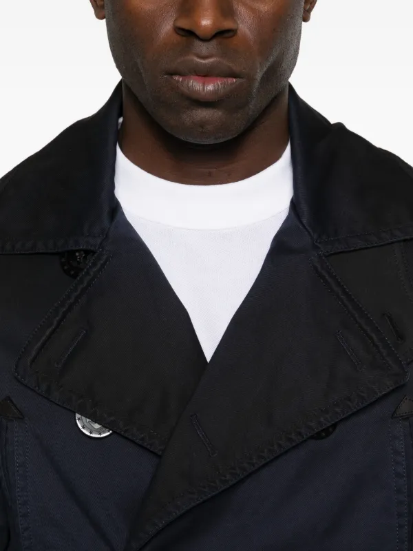 DSQUARED2 Sailor double-breasted Peacoat | Blue | FARFETCH BE