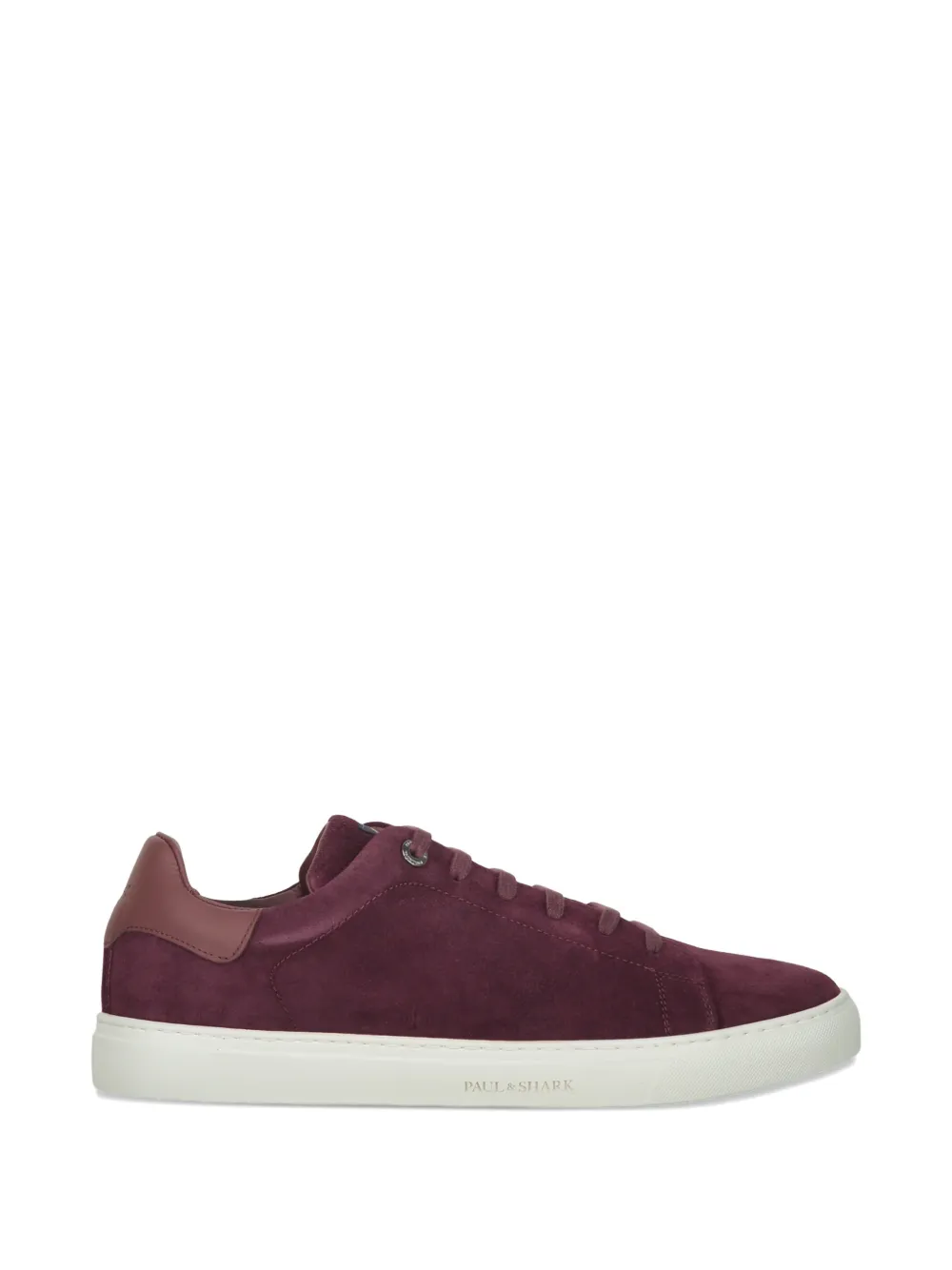 Paul & Shark suede low sneakers | Purple | Image 1